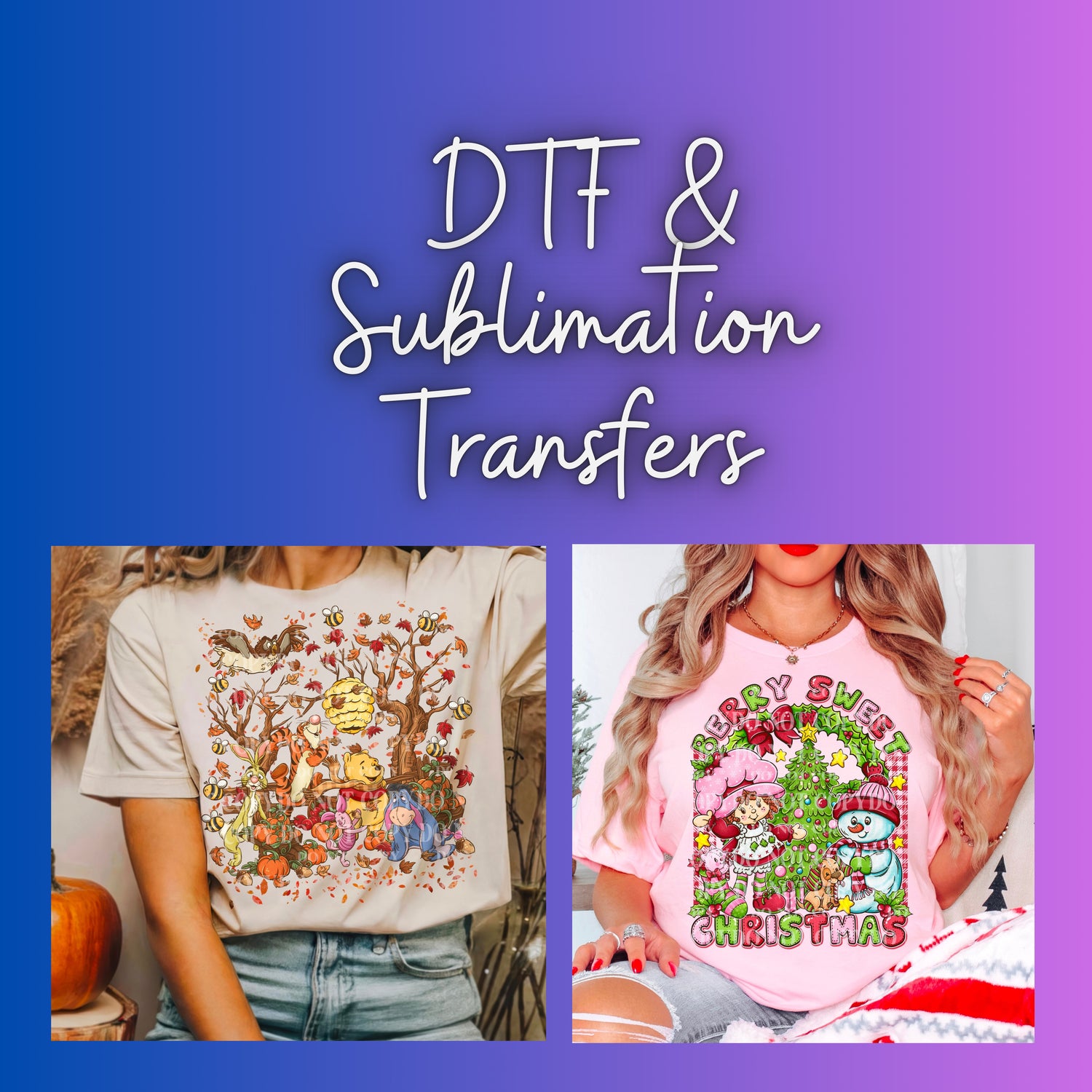 DTF & Sub Transfers for Apparel