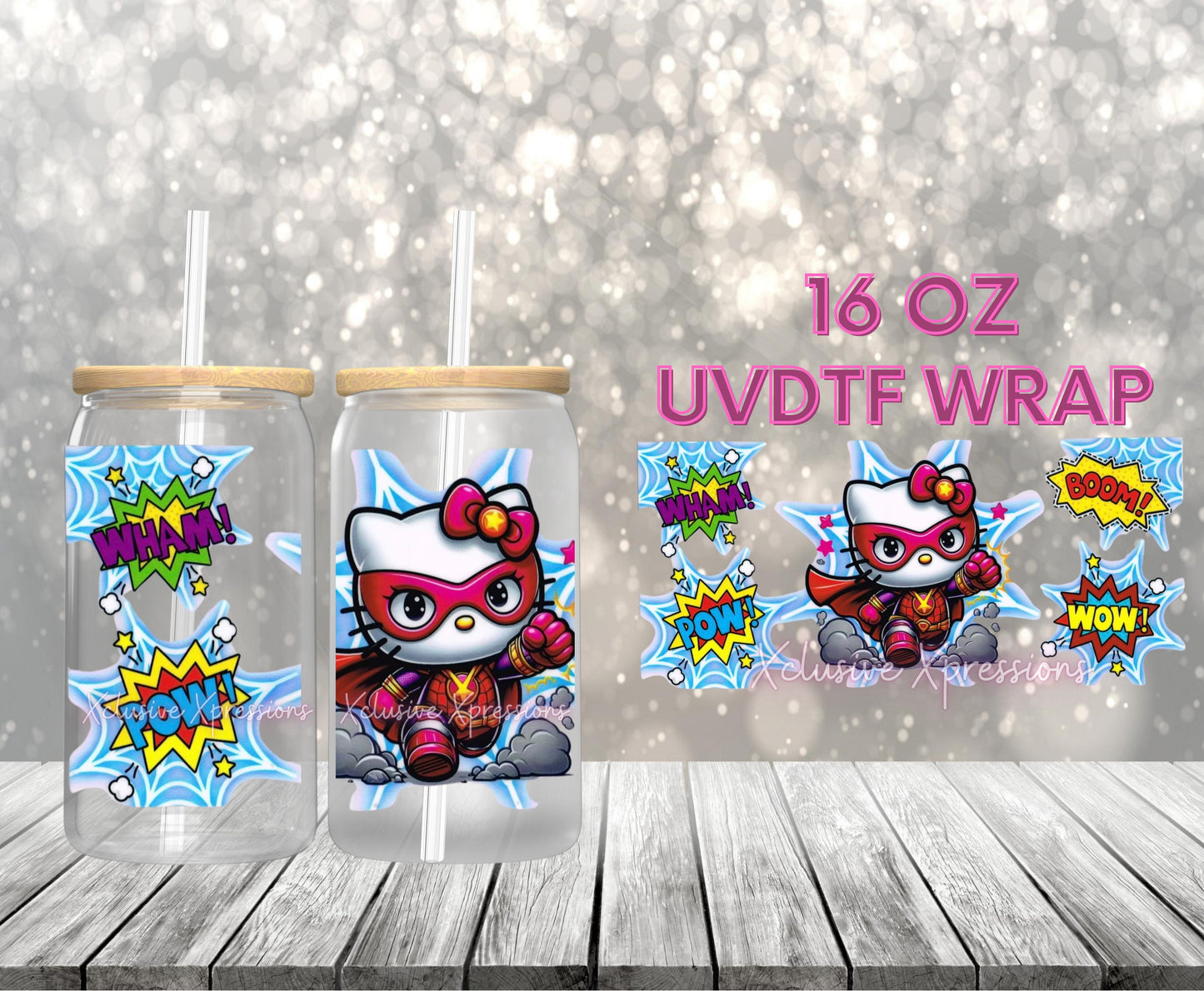 #474 HK Pow Hero UVDTF Wrap