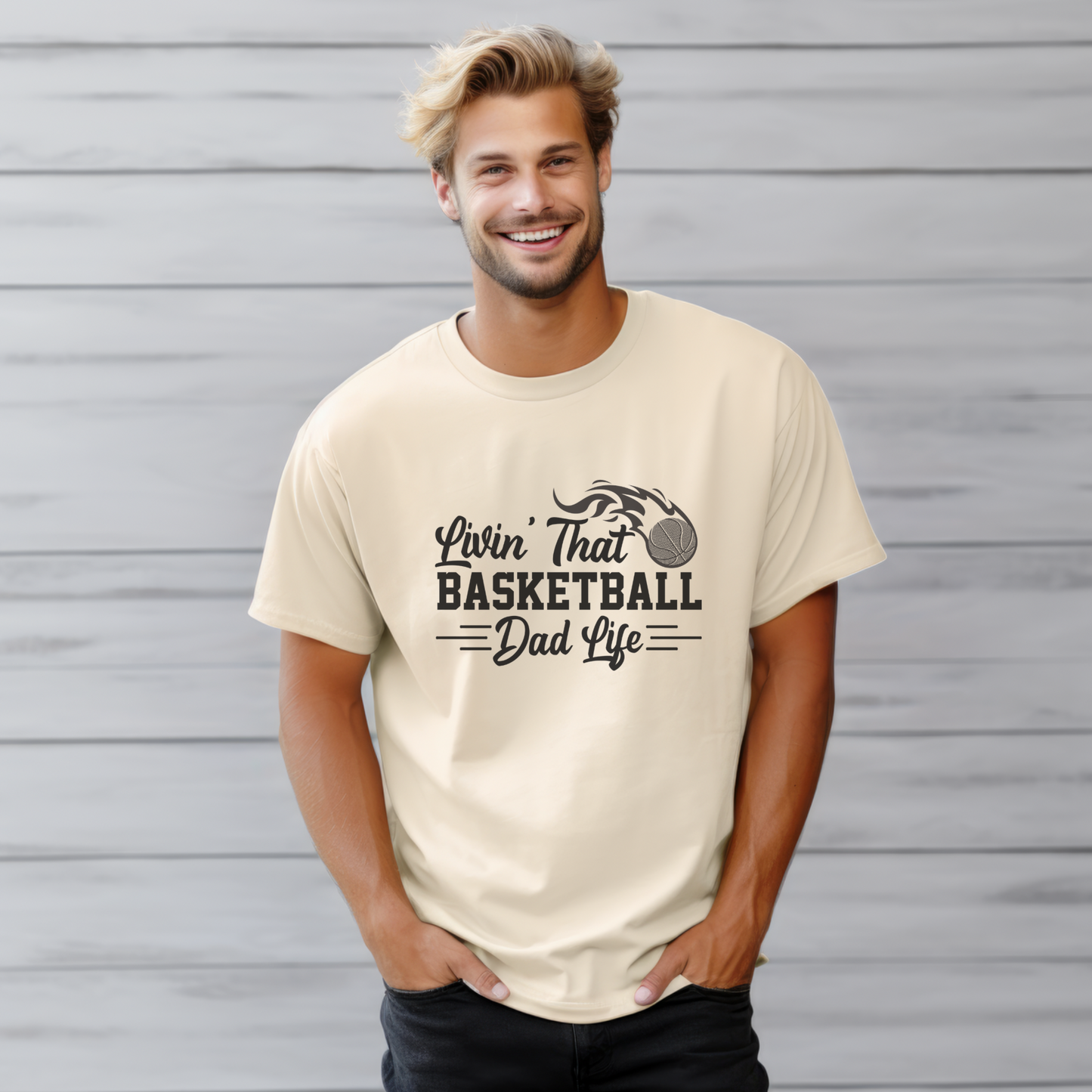 Basketball Dad Life Apparel, Design a Tee (Sublimation)