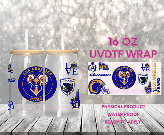 #552 LA Rams UVDTF Wrap