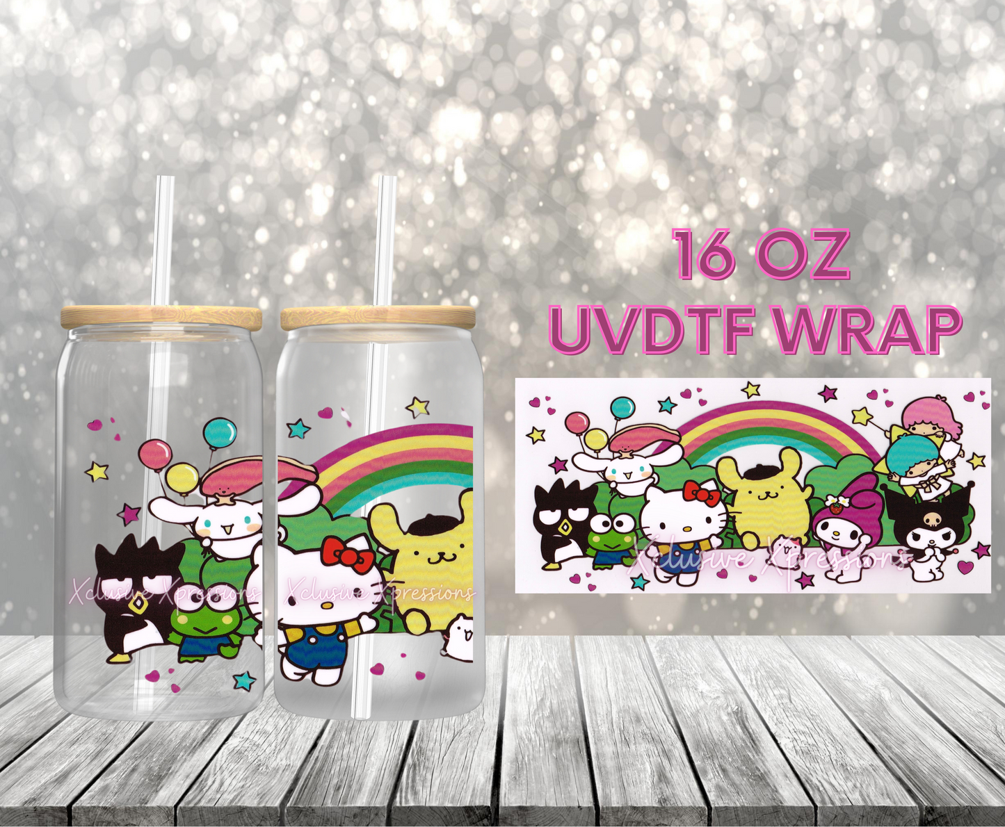 #22 HK Rainbow Crew UVDTF Wrap