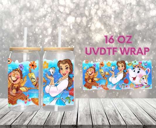 #475 Beauty Princess UVDTF Wrap