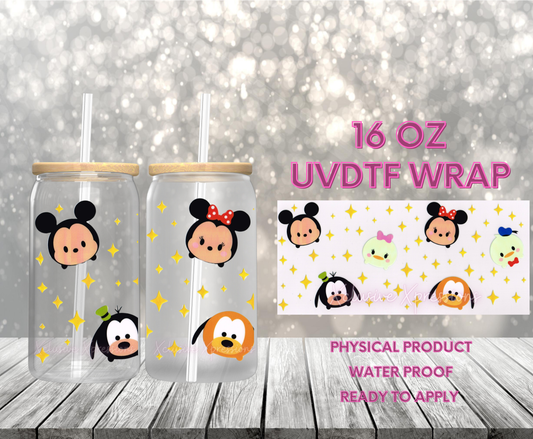 #336 Mouse Baby Friends, 16 oz UVDTF