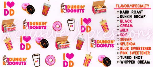 #40 Dunkin’ UVDTF