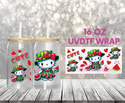 #484 HK Watermelon UVDTF Wrap