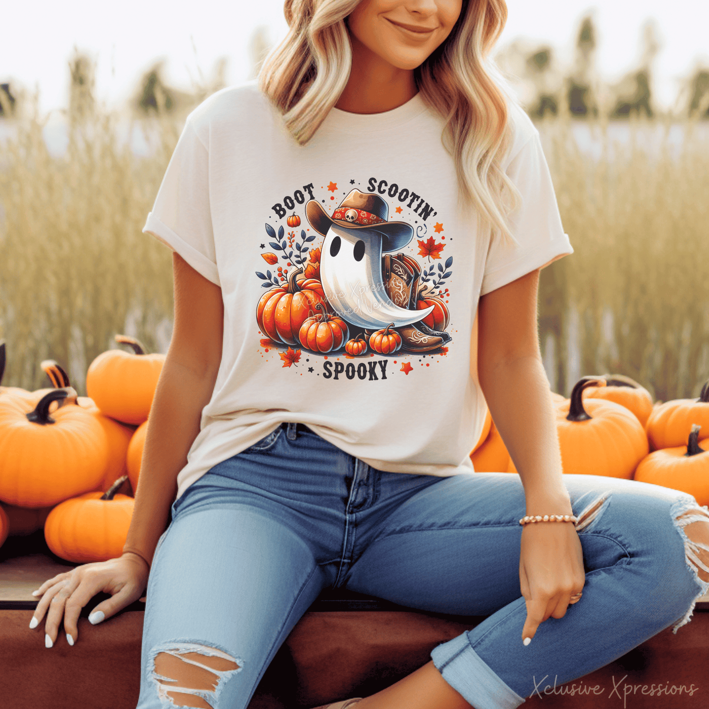 Boot Scooting Spooky Apparel, Design a Tee (Sublimation)