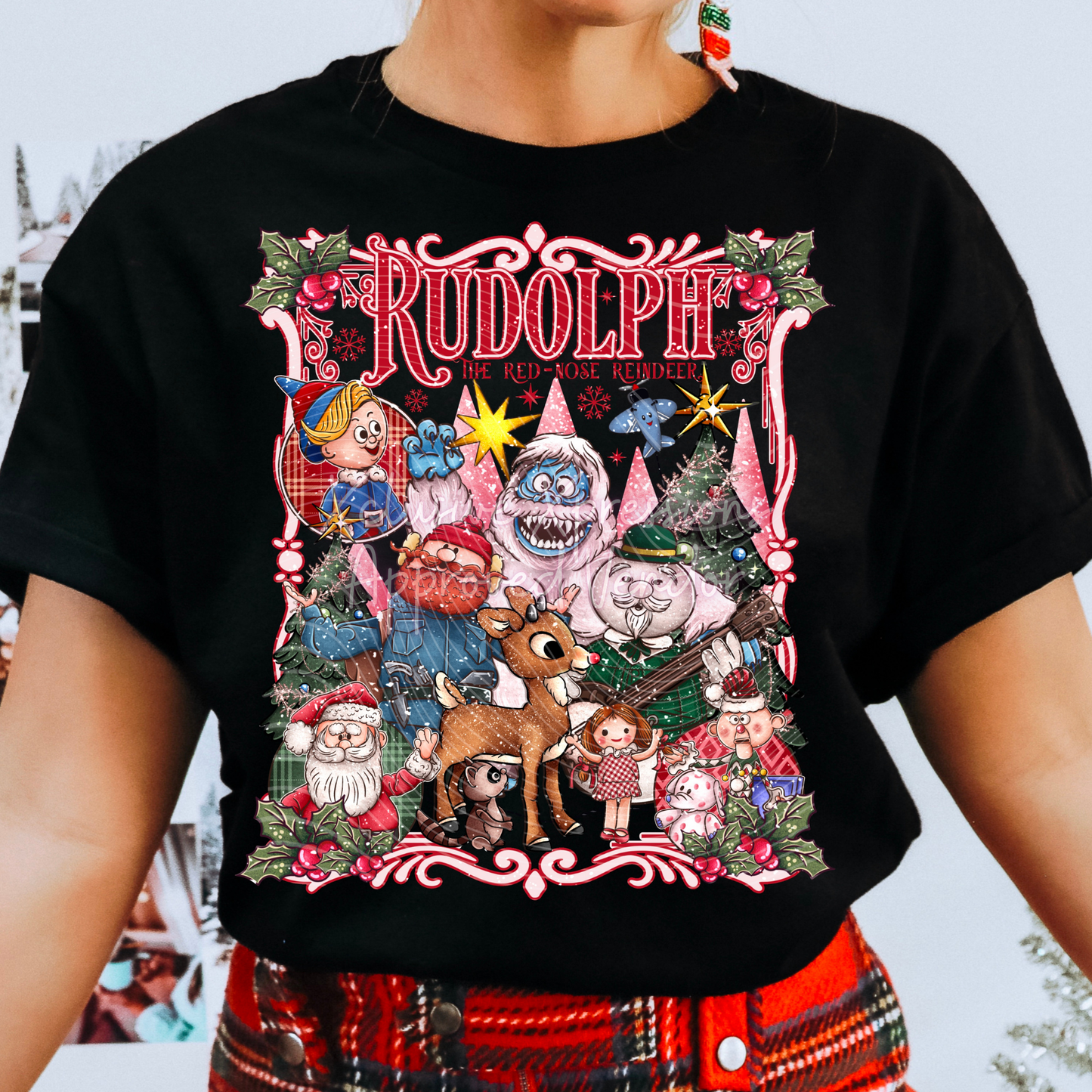 Rudolph In the Middle Apparel, Design a Tee (Sublimation)