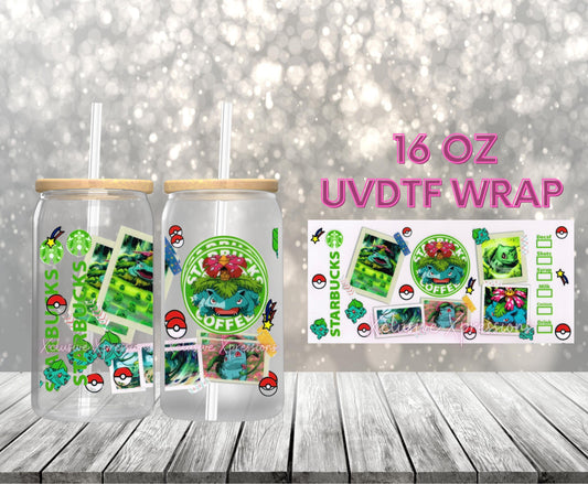 #472 Poke Green UVDTF Wrap