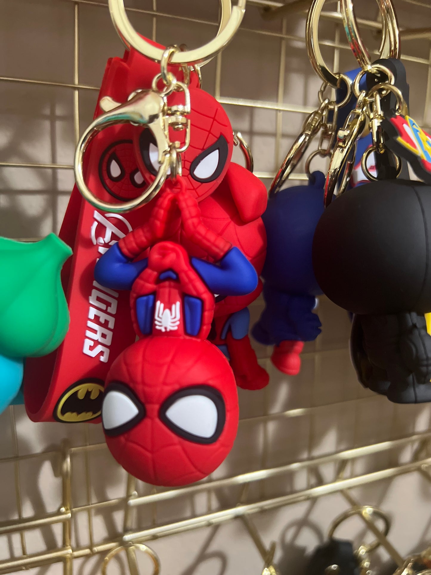 Spider & Friends Key Chain