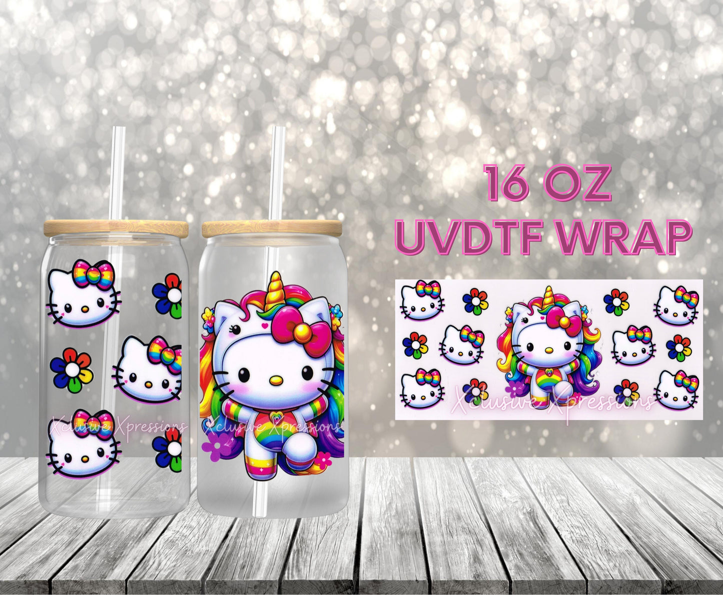 #467 HK Unicorn UVDTF Wrap