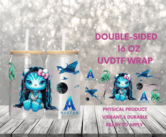 #776 HK Avatar, Double-Sided 16 oz UVDTF