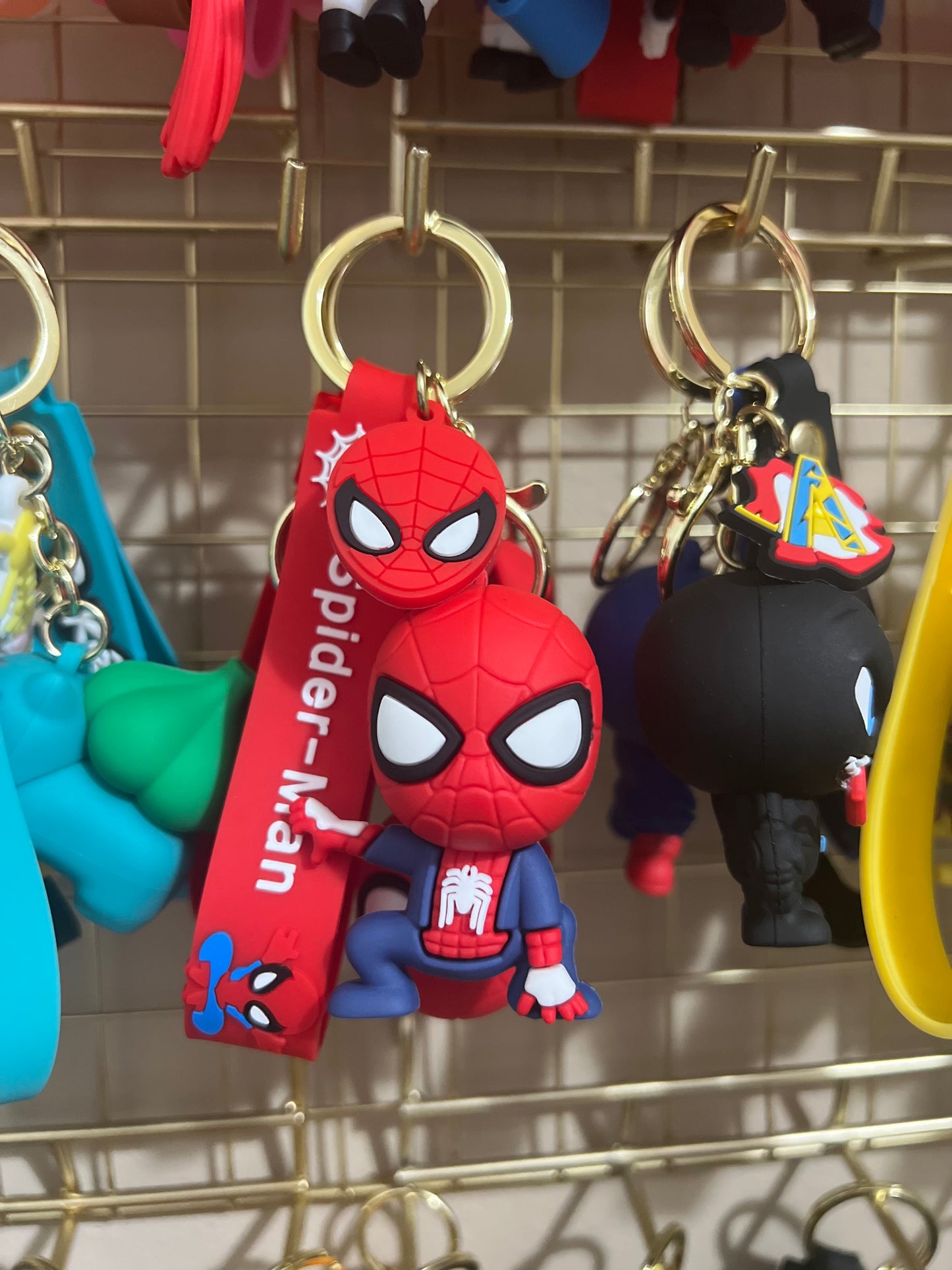 Spider & Friends Key Chain