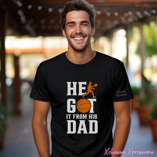 Basketball Dad Apparel, Design a Tee (Sublimation)