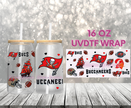 #377 Buccaneers UVDTF Wrap