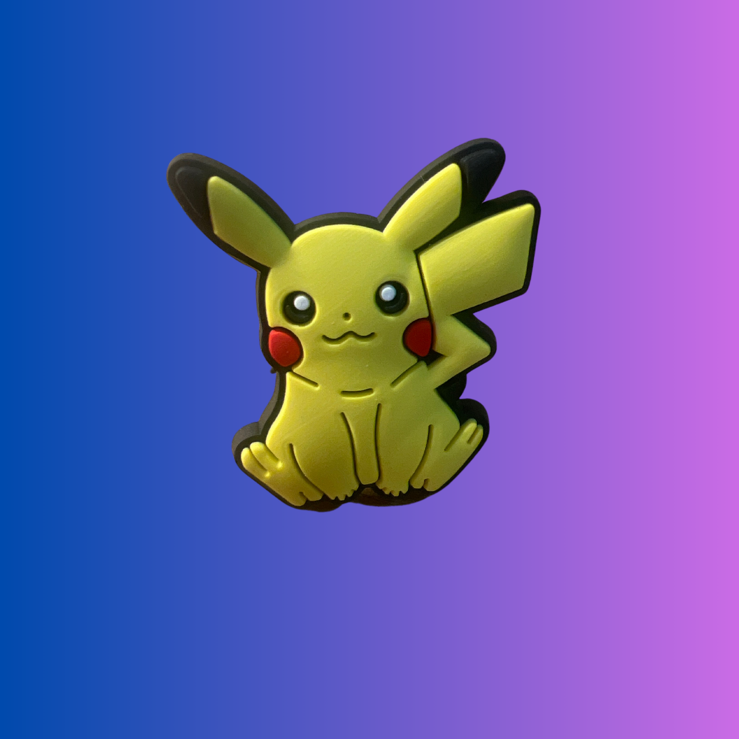 Pika Poke Straw Charm