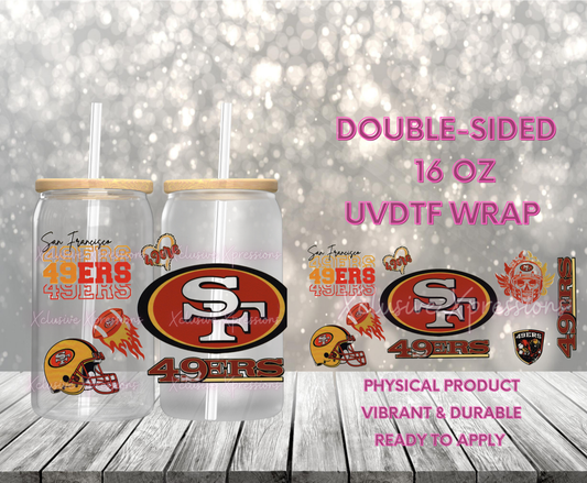 #703 SF Football Double-sided UVDTF