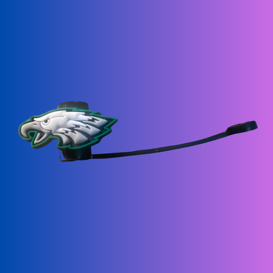 Eagles Football Straw Toppers