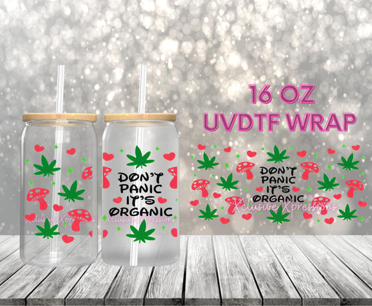 #492 420 Organic UVDTF Wrap