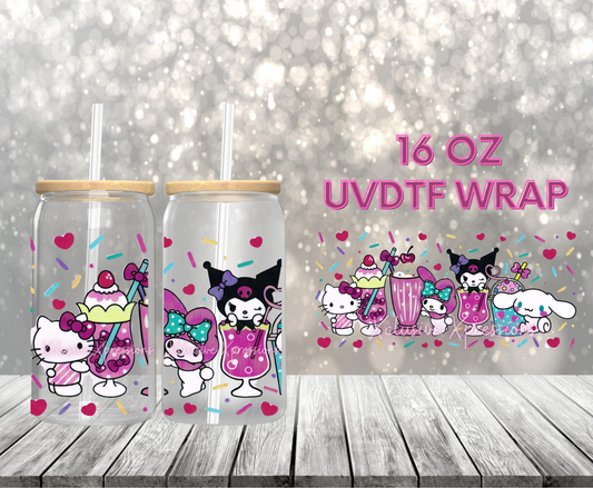 #444 HK Sundae UVDTF Wrap