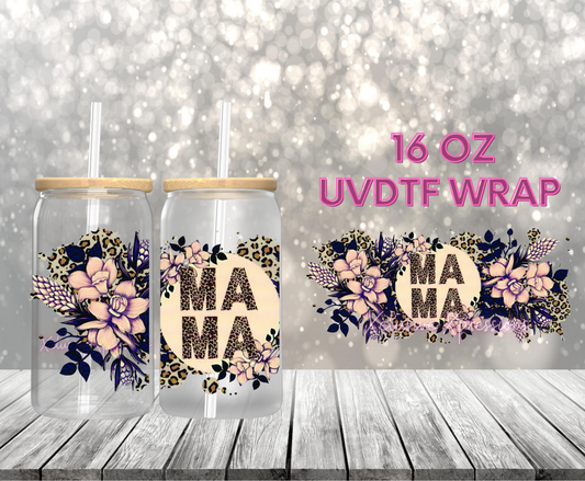 #458 Mama Leopard UVDTF Wrap