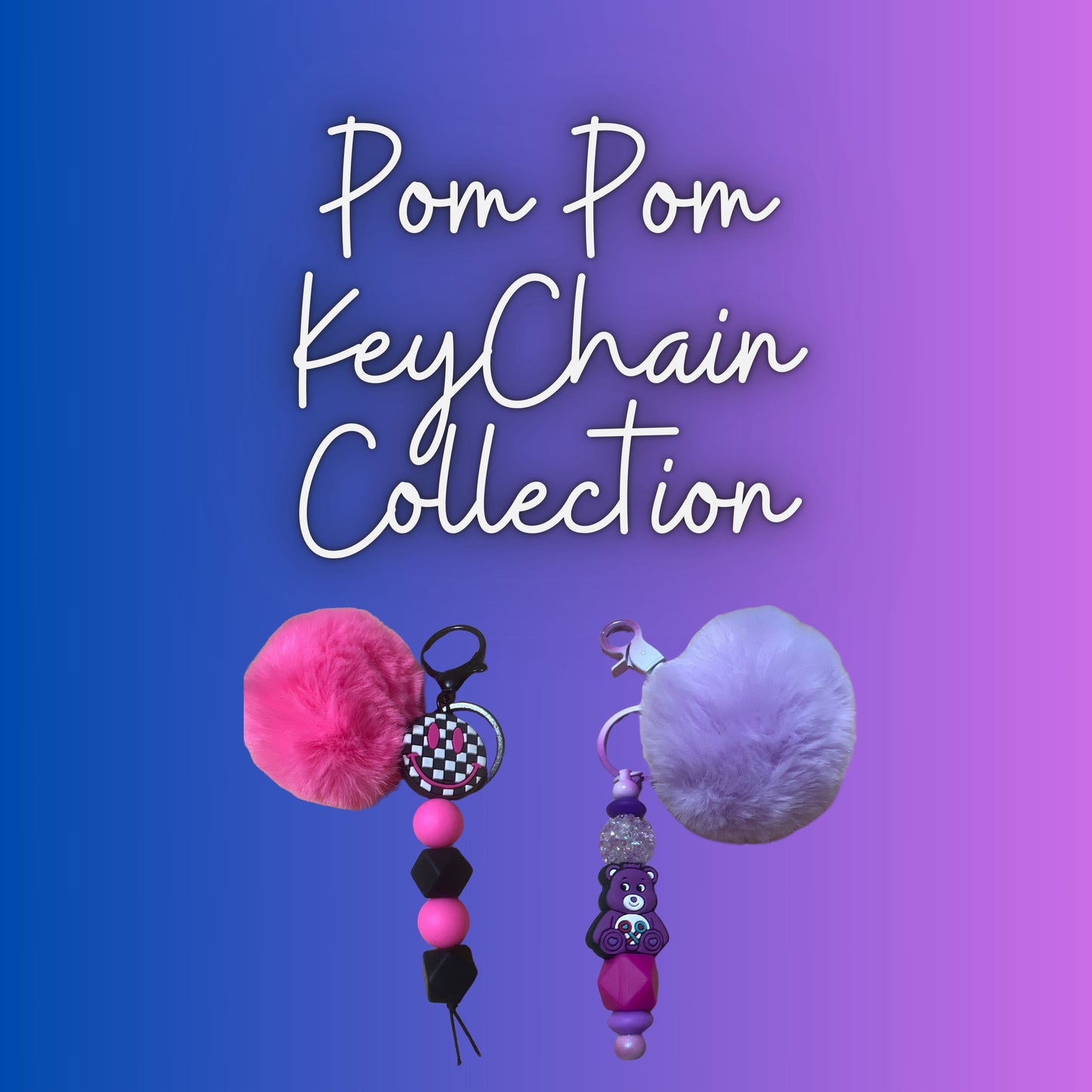 Pom Pom KeyChain Collection