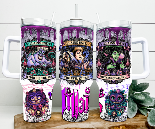 Villains, 40 oz  Sub Design Tumbler Mug