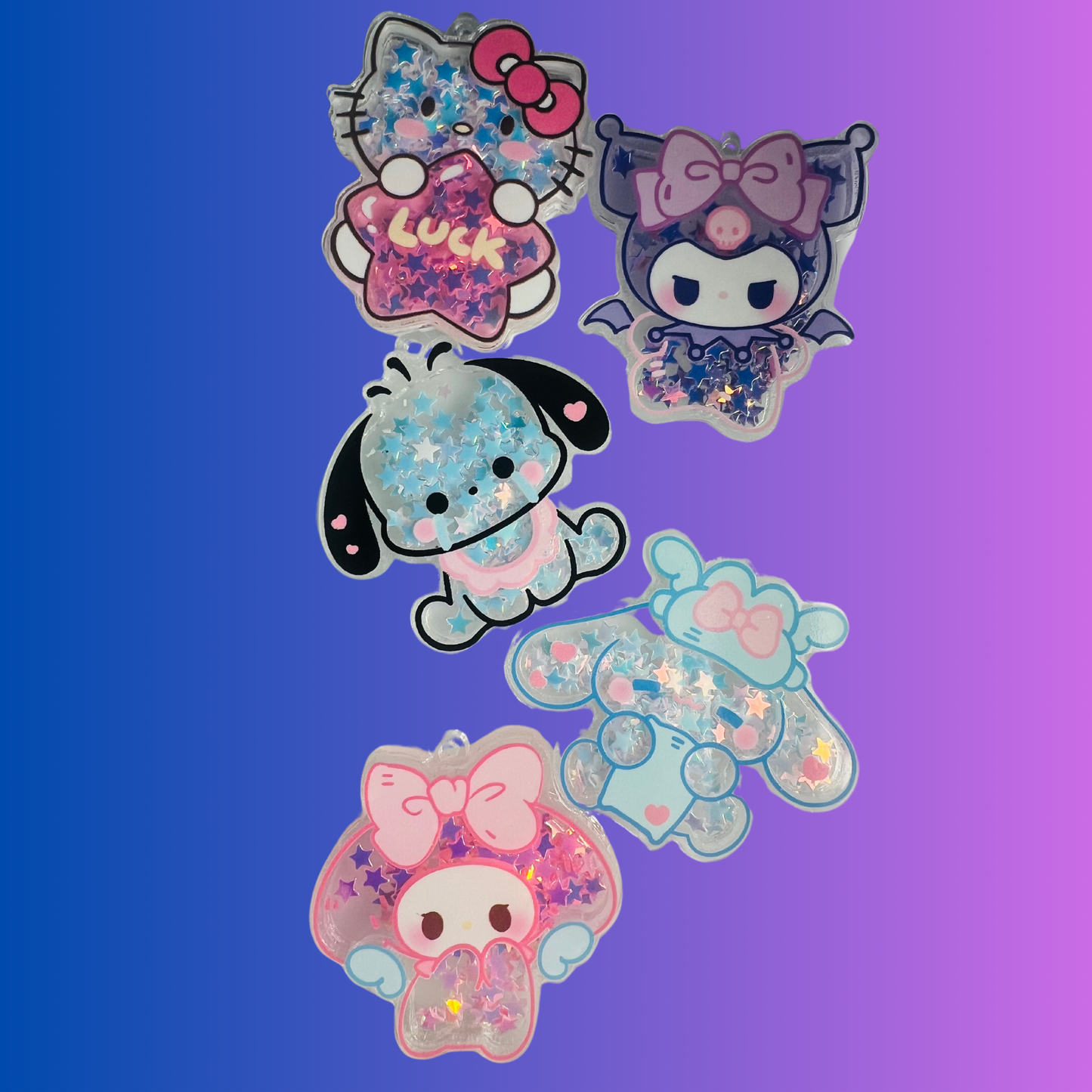 3D Shaker Charms