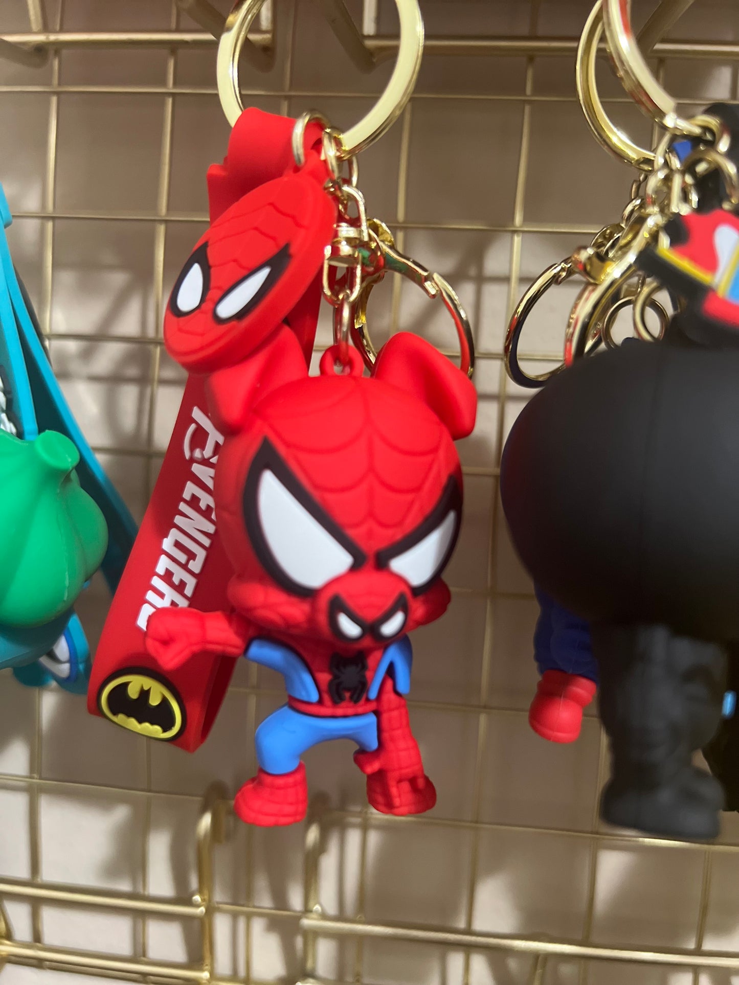 Spider & Friends Key Chain