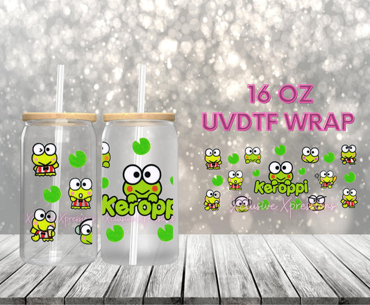 #495 Kero HK Frog UVDTF Wrap