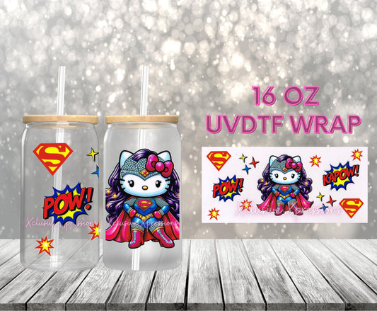 #463 HK Supergirl UVDTF Wrap