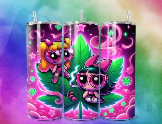 420 Power Duo Girls, Sub Design 20 oz