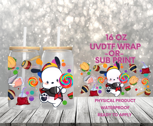 #638, HK Pocha Dog, 16 oz UVDTF or Sub