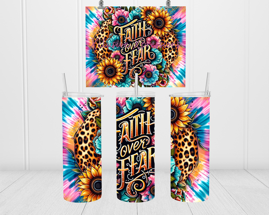 Faith Over Fear, Sub Design 20 oz