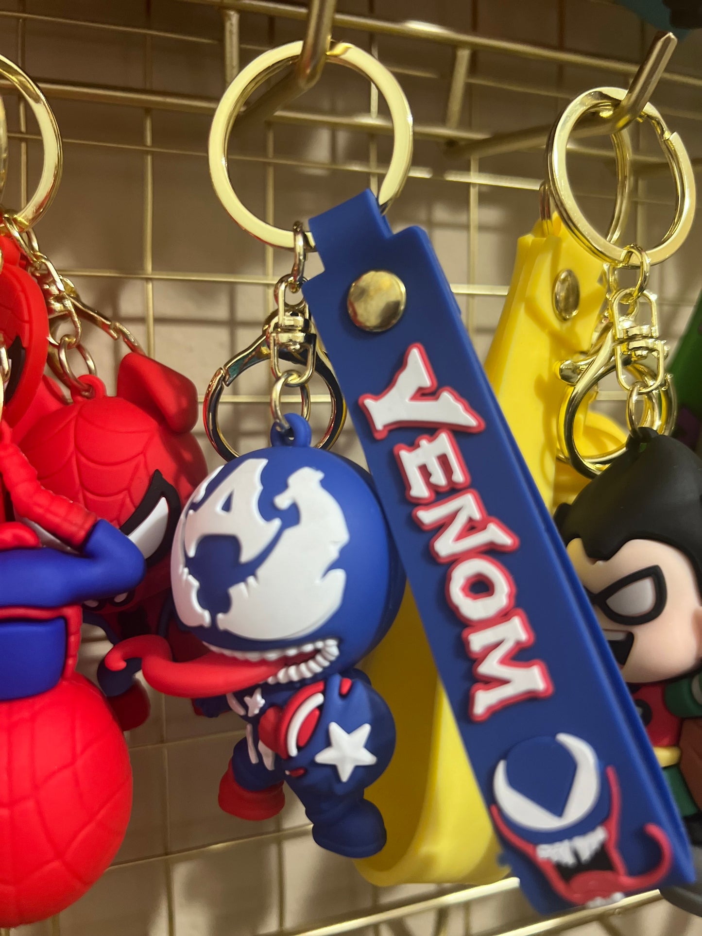 Spider & Friends Key Chain