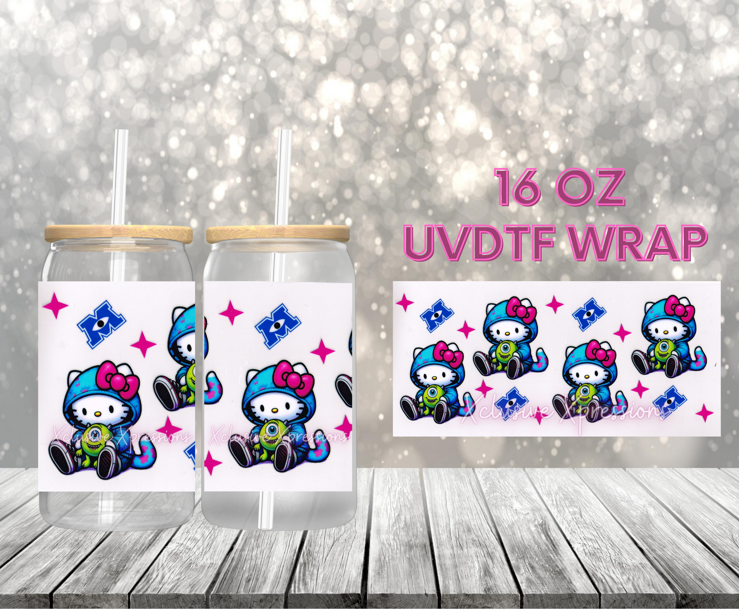 #30 HK Monster  UVDTF Wrap