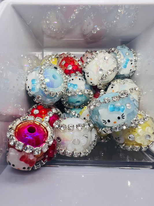 HK Rhinestone Beads 18mm