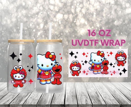 #518 HK Elmo, 16 oz UVDTF