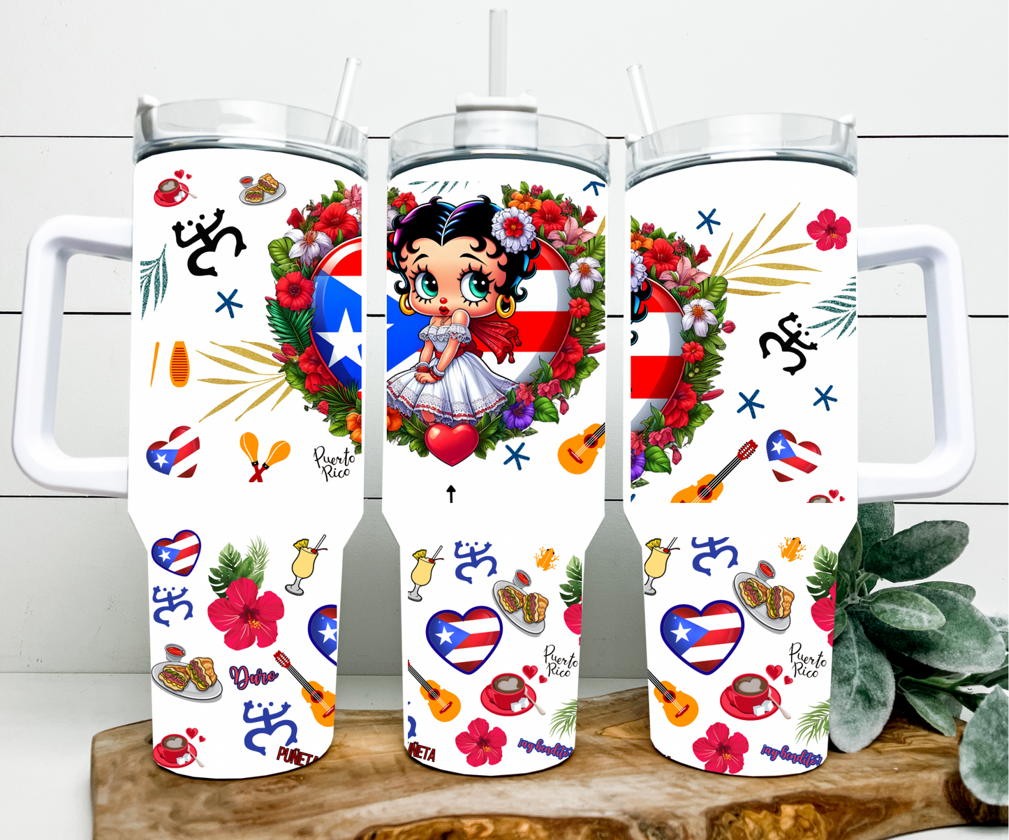 Betty Puerto Rico 40 oz Tumbler