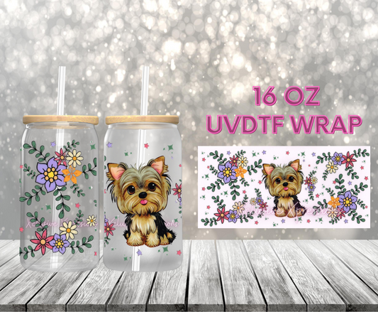 #440 Yorkie UVDTF Wrap