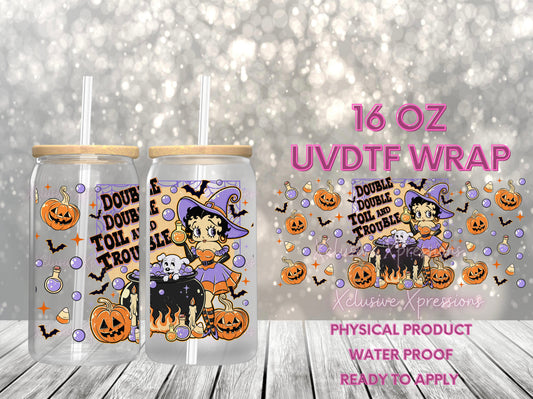 #571 Betty Halloween, 16 oz UVDTF