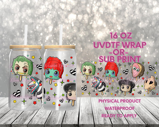 #643, Halloween Popsicle, 16 oz UVDTF or Sub