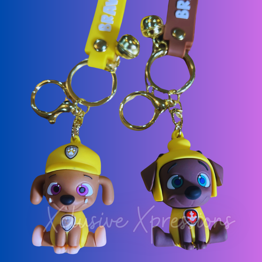 Paw P Key Chain