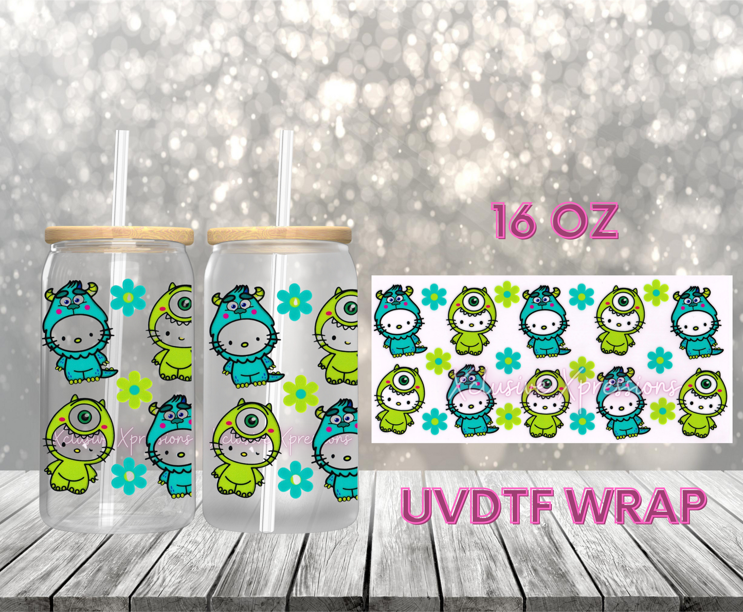 #352 HK Monster UVDTF Wrap