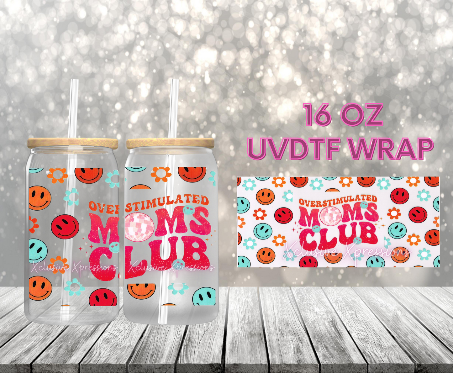 #281 Moms Club UVDTF Wrap