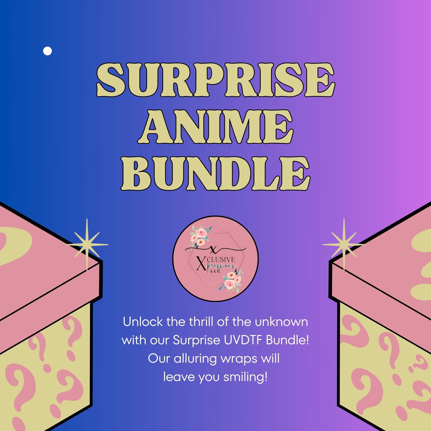 Surprise Anime Bundle, 10 for $15