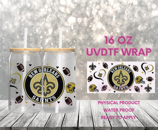 #549 New Orleans Saints NFL UVDTF Wrap