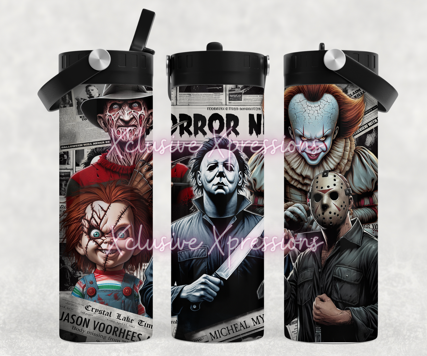 Horror Halloween, Sub Design 20 oz