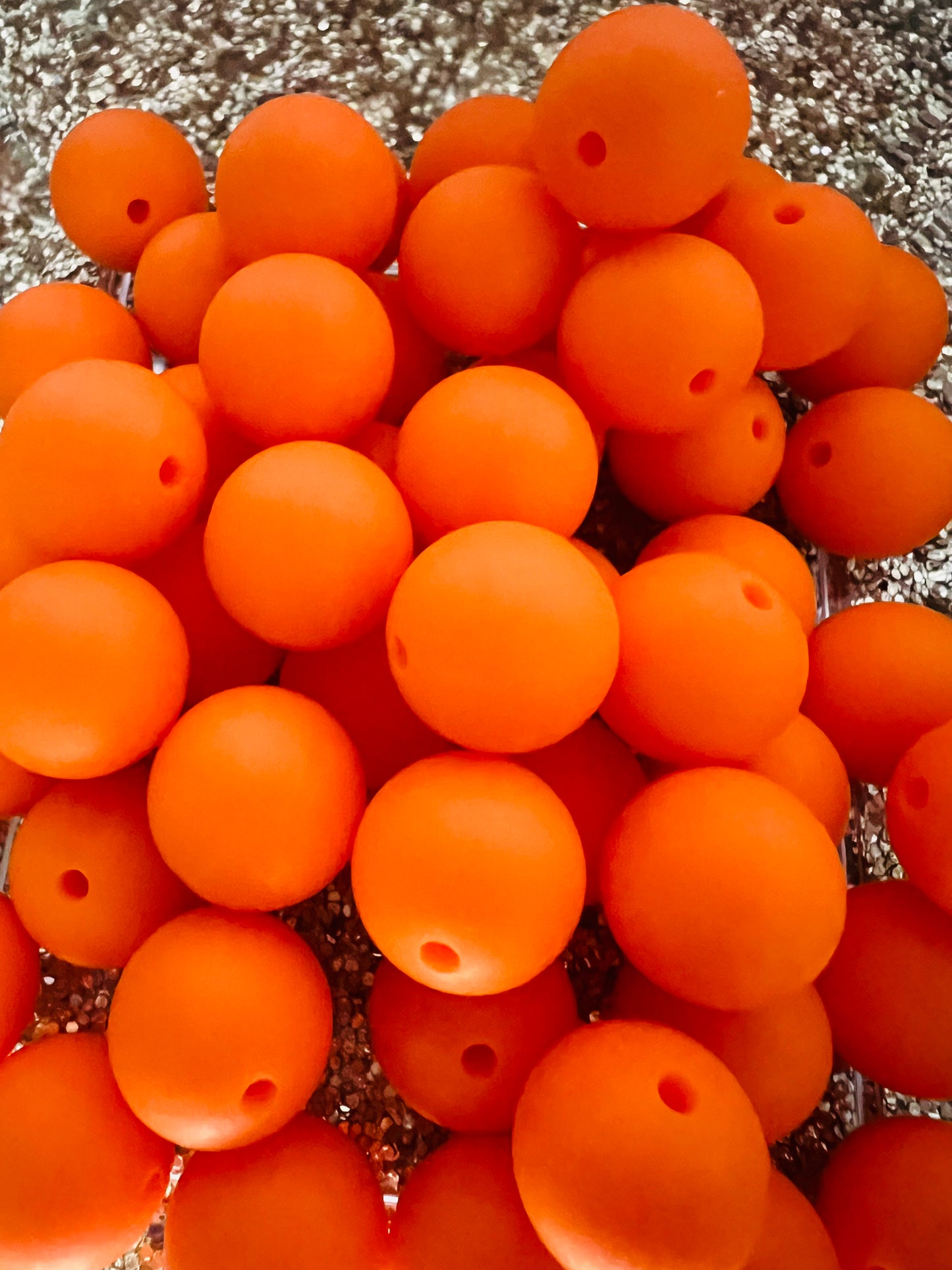 Cheetos, 14 mm Silicone Beads