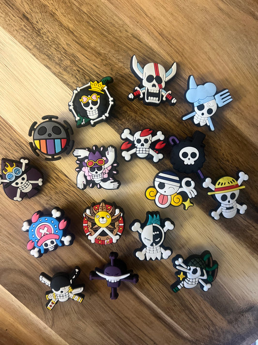 Pirate Skeleton Charms