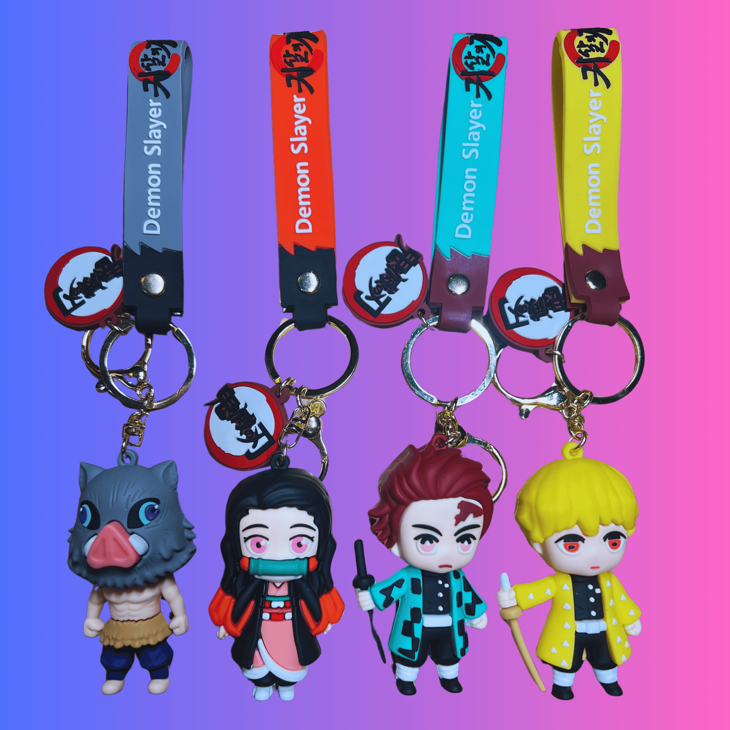 Demon Fighter Key Chain